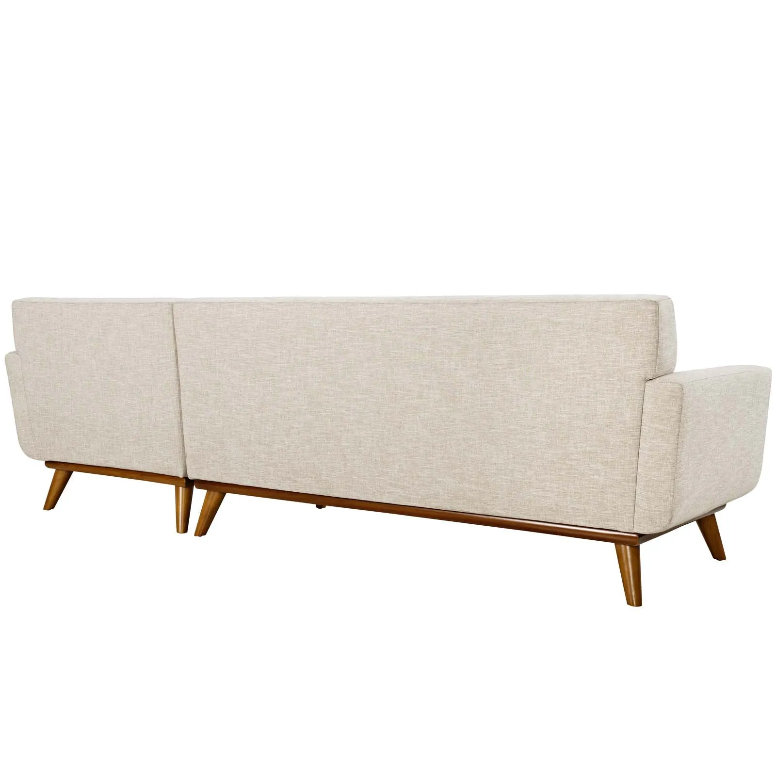 Mid - Century Modern Engage L - Shaped Sectional Sofa - Sectional Sleeper Sofa