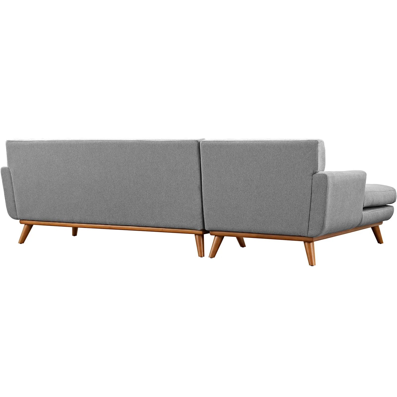 Mid - Century Modern Engage L - Shaped Sectional Sofa - Sectional Sleeper Sofa
