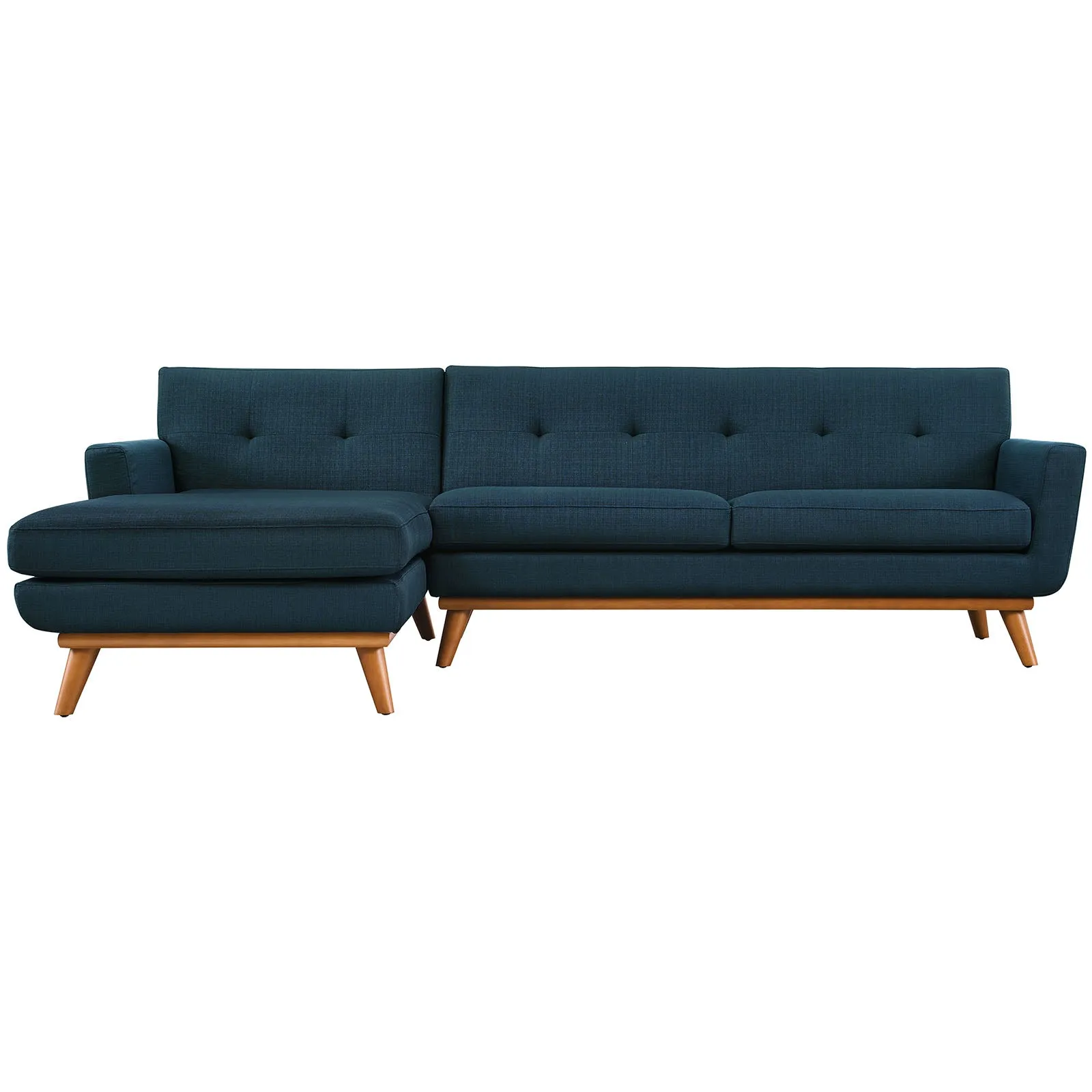 Mid - Century Modern Engage L - Shaped Sectional Sofa - Sectional Sleeper Sofa
