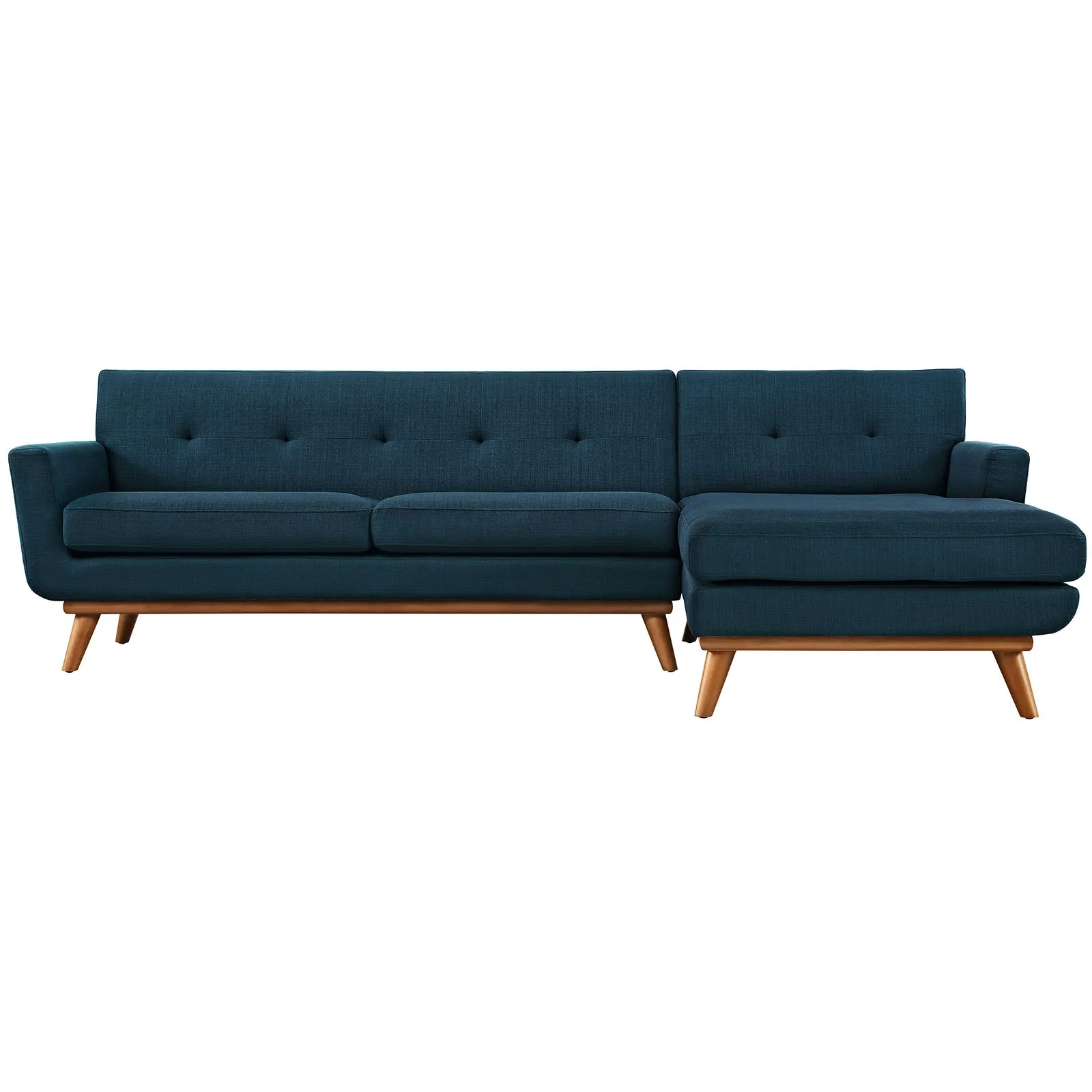 Mid - Century Modern Engage L - Shaped Sectional Sofa - Sectional Sleeper Sofa