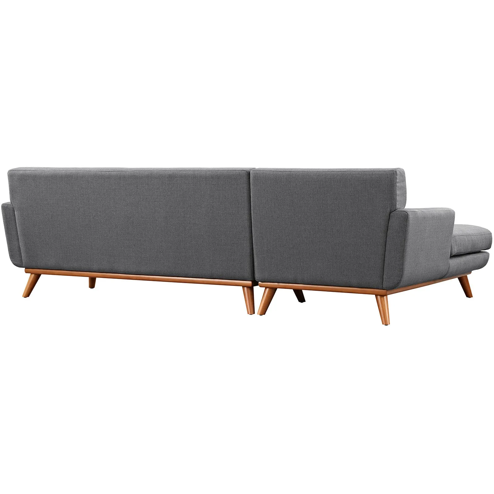 Mid - Century Modern Engage L - Shaped Sectional Sofa - Sectional Sleeper Sofa