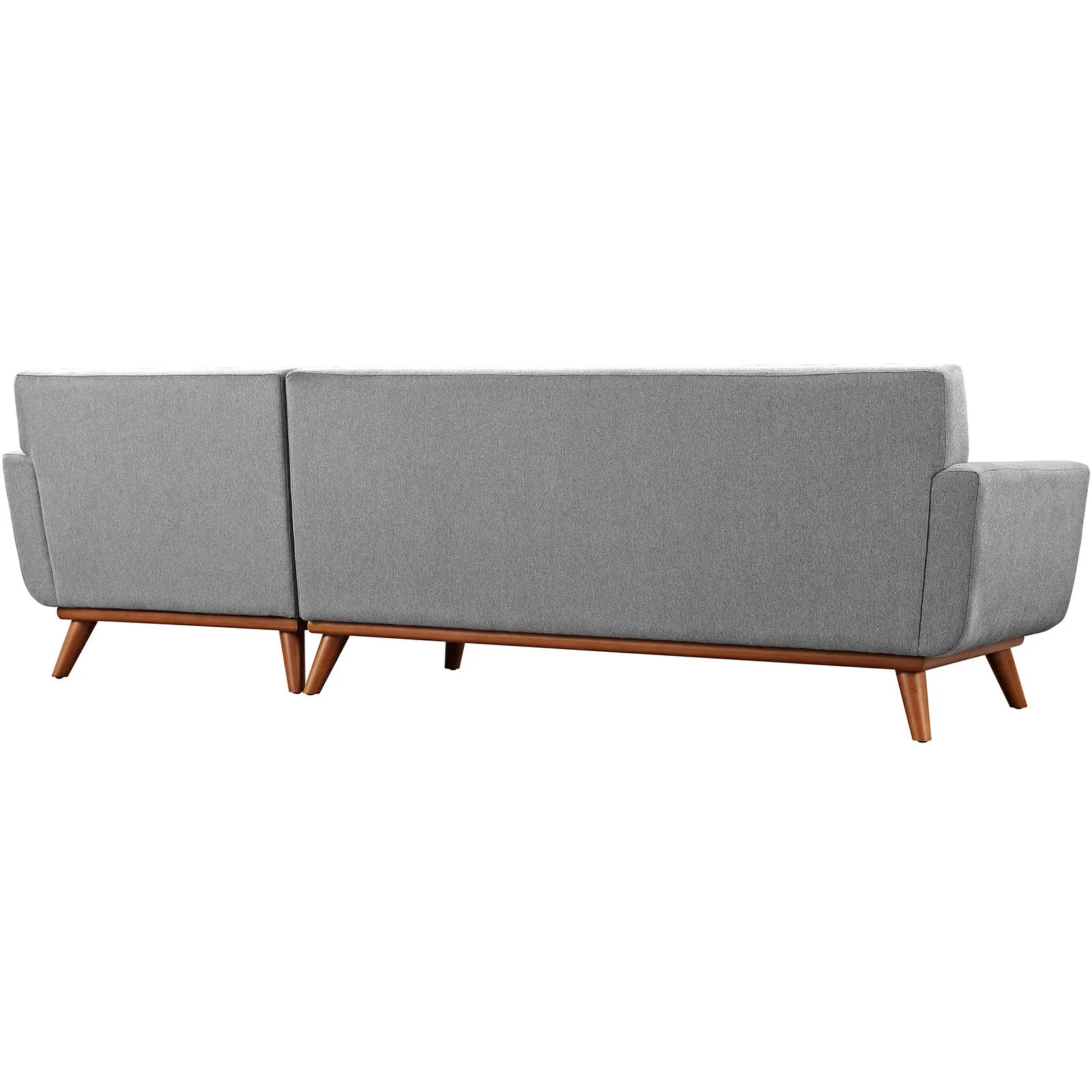Mid - Century Modern Engage L - Shaped Sectional Sofa - Sectional Sleeper Sofa