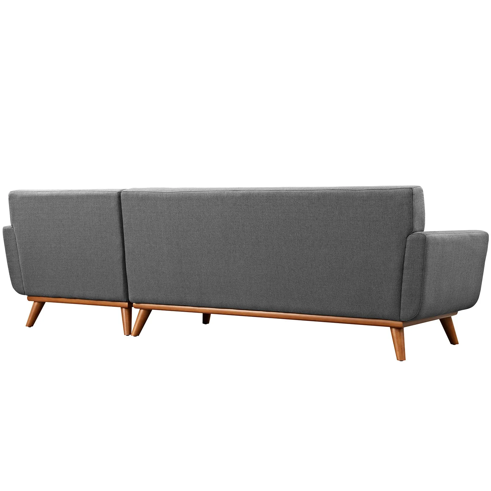 Mid - Century Modern Engage L - Shaped Sectional Sofa - Sectional Sleeper Sofa