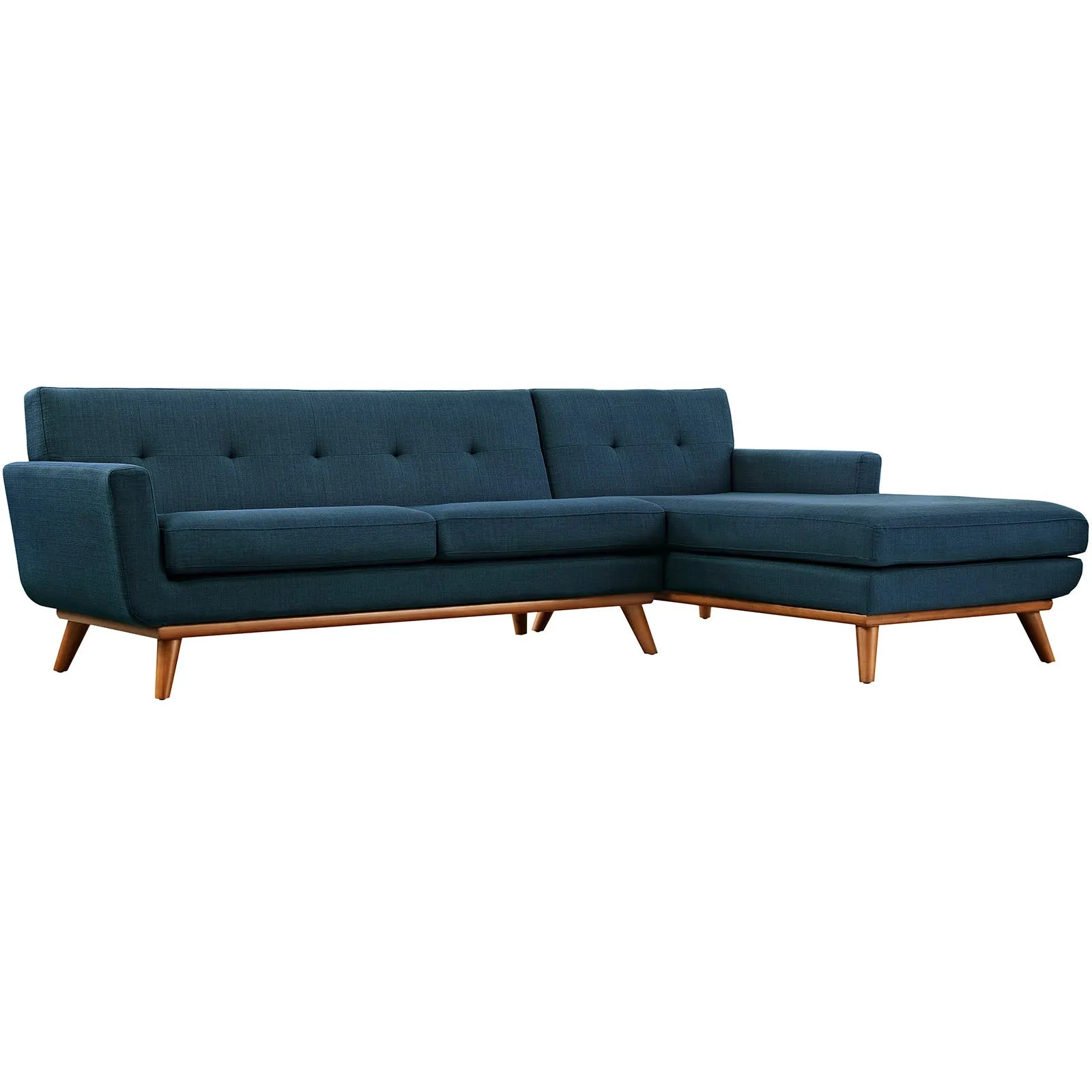 Mid - Century Modern Engage L - Shaped Sectional Sofa - Sectional Sleeper Sofa