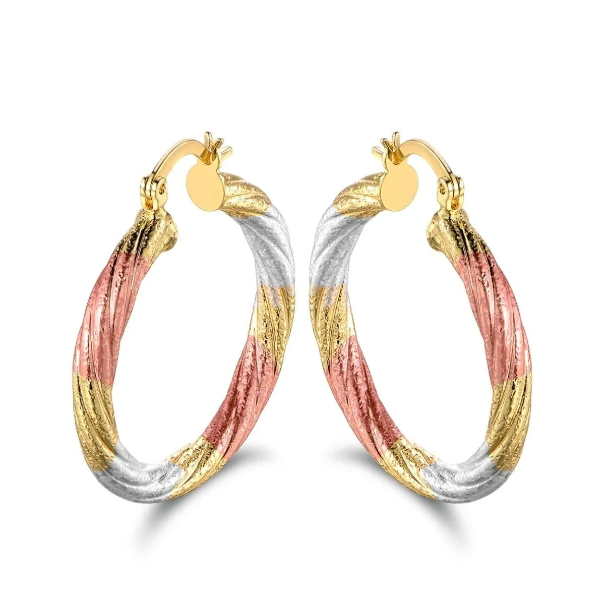 Multi Gold Hoop Earrings - Assorted Styles