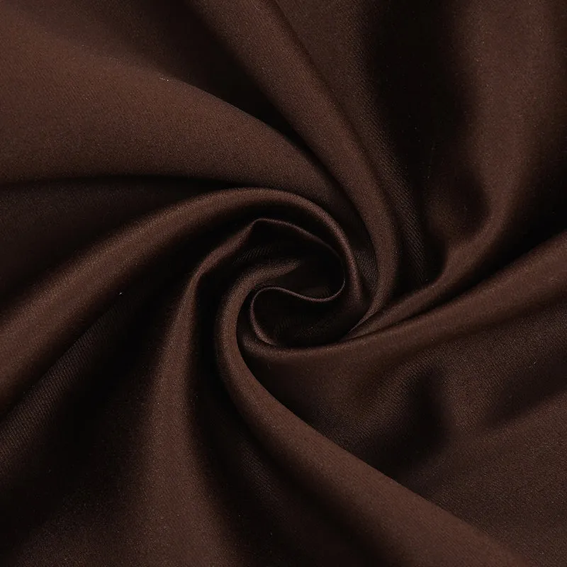 Nisha Blackout Curtain - Brown