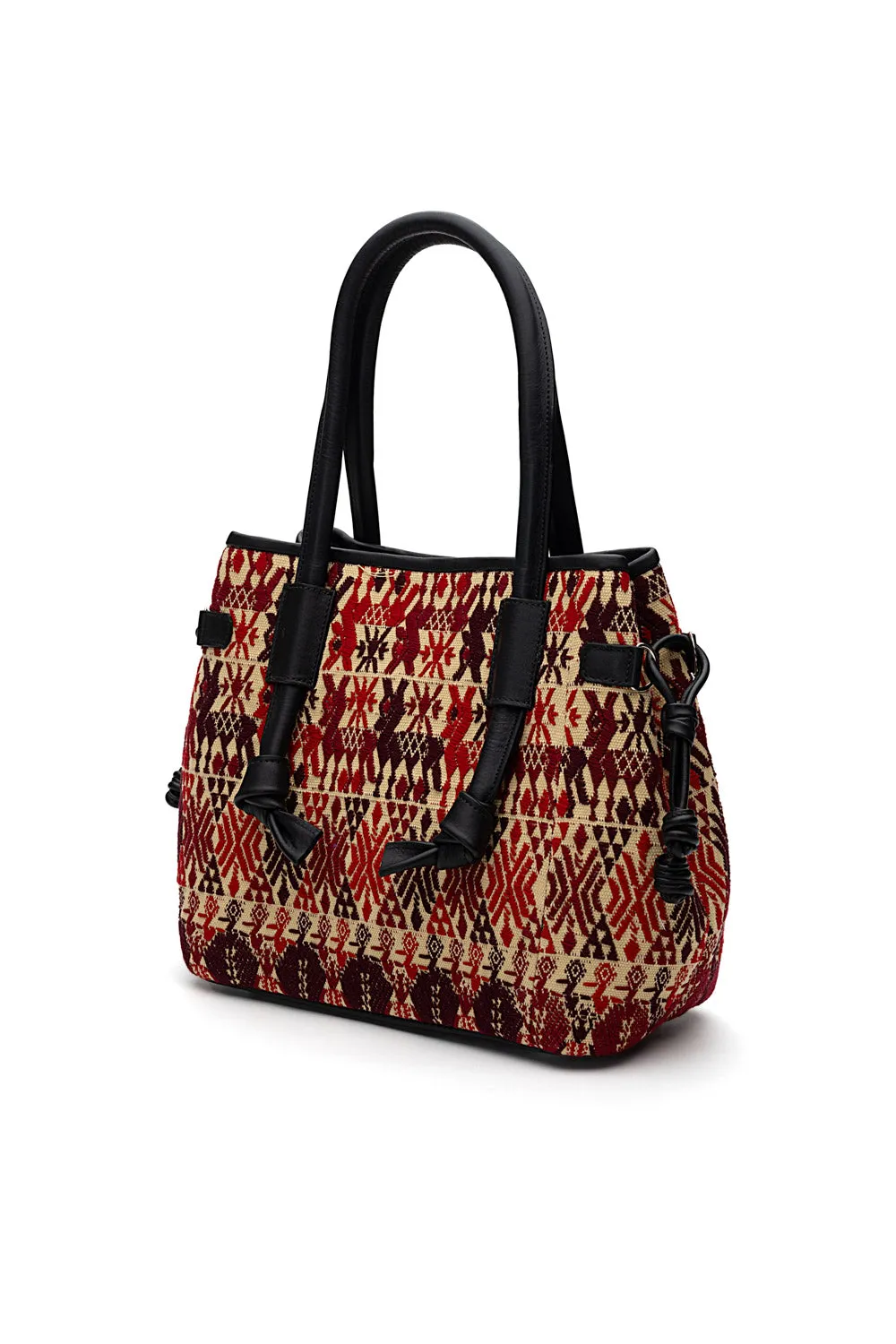 Odaline Top Handle Cobán Brown Black