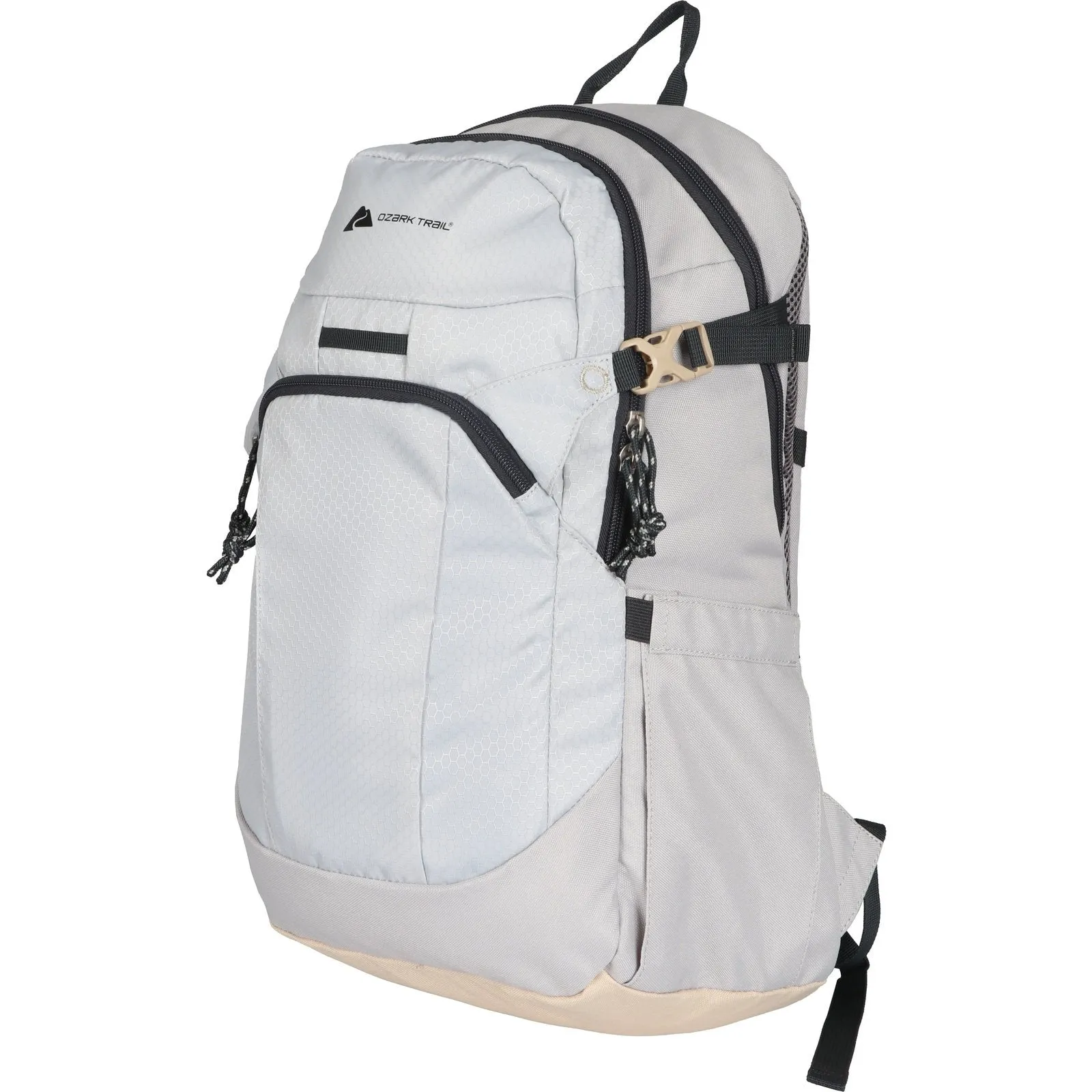 Ozark Trail 20 Liter Backpacking Backpack, with Padded Laptop Sleeve, Gray