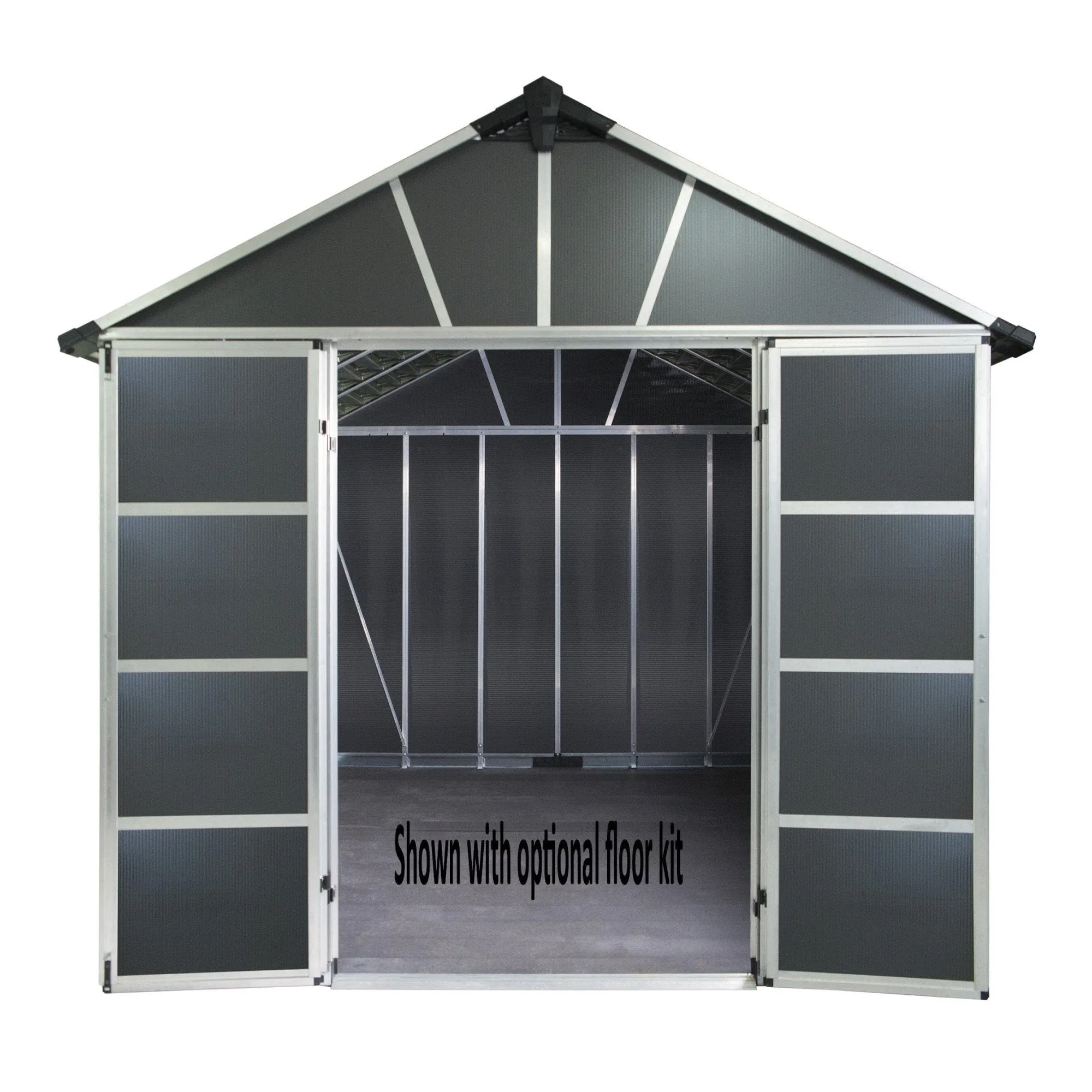 Palram - Canopia | Yukon Polycarbonate Storage Shed