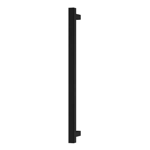 Phoenix Heated Towel Rail Square 600mm - Matte Black