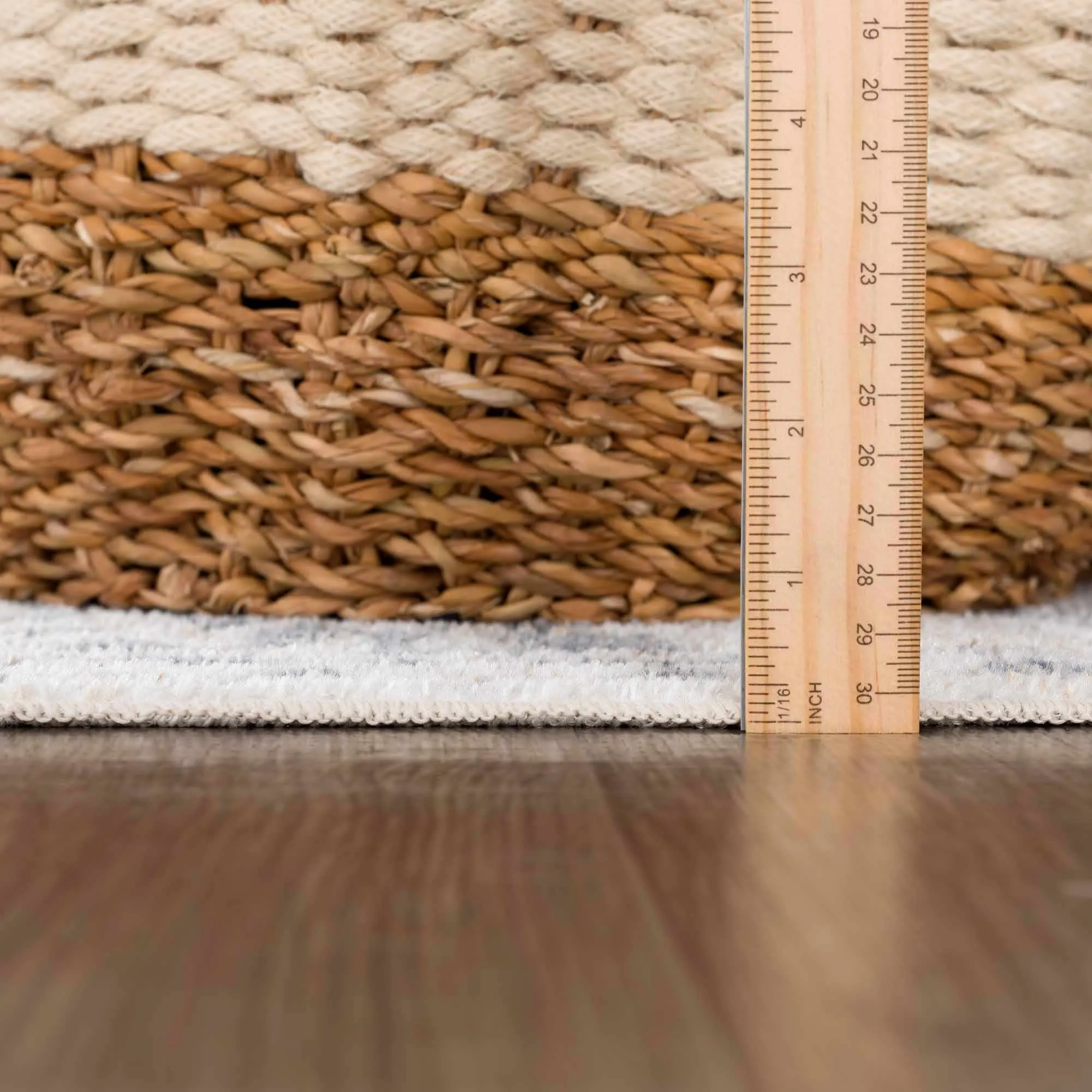 Rudo Cream Washable Area Rug