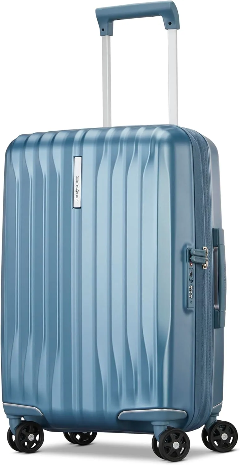 Samsonite UpLIFT 19" Lightweight Hardside Carry-On Luggage with Spinner Wheels - Expandable - Airline-Approved, Polycarbonate Hard Suitcase for Ultra Lightweight Travel - Elemental Blue