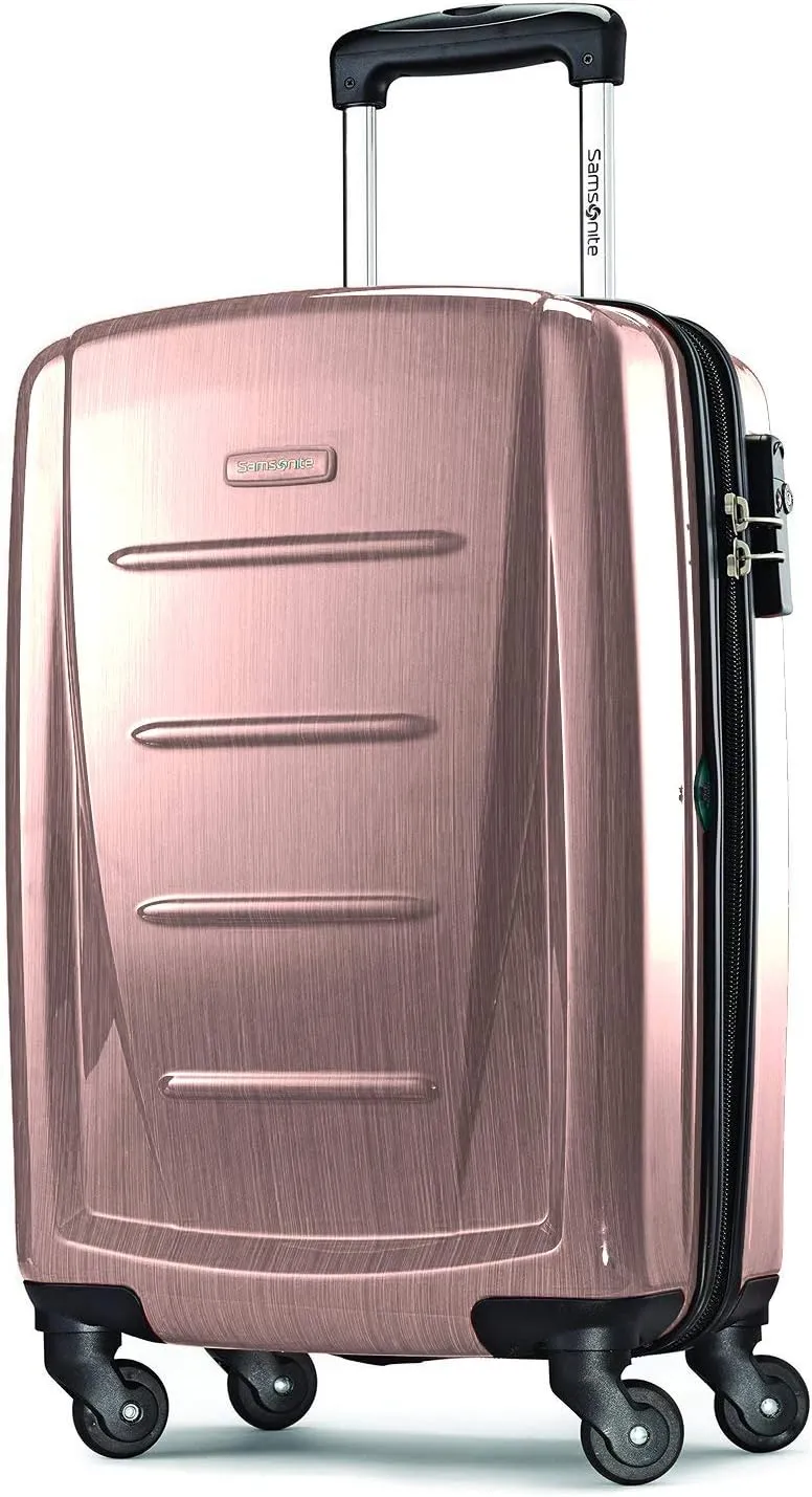 Samsonite Winfield 2 Hardside Luggage with Spinner Wheels, Artic Pink, Carry-On 20-Inch