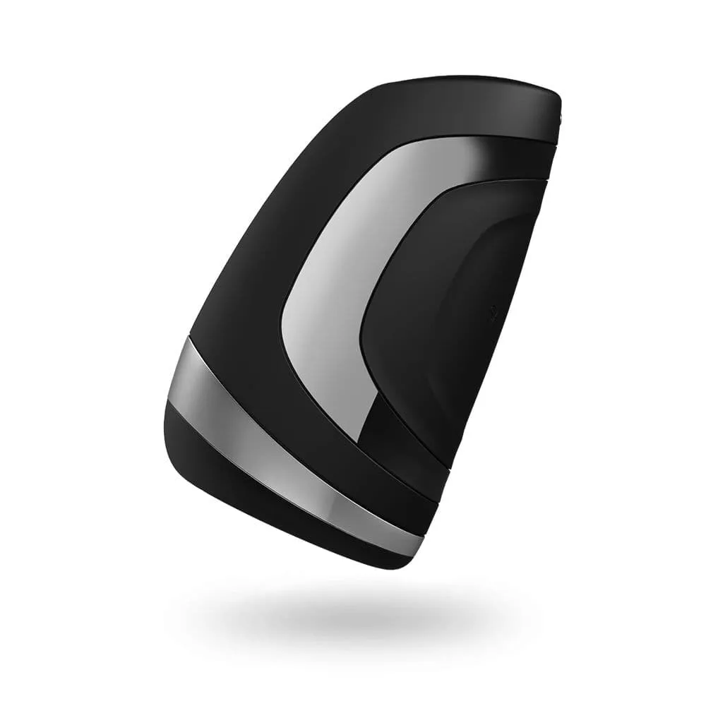 Satisfyer Men Heat Vibration Masturbator Black