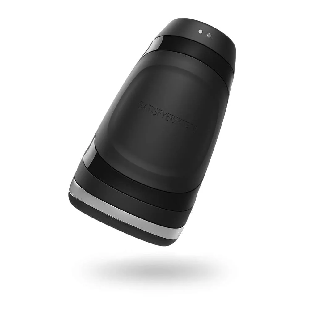 Satisfyer Men Heat Vibration Masturbator Black