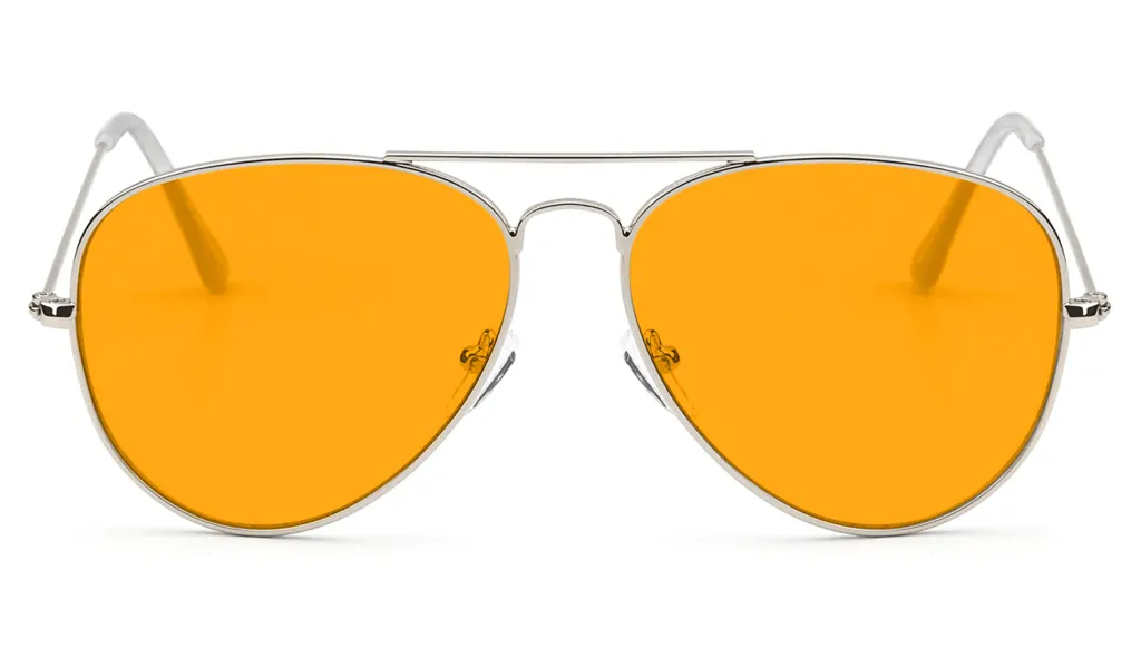 SunDown Aviator Blue Blocking Glasses - Prescription