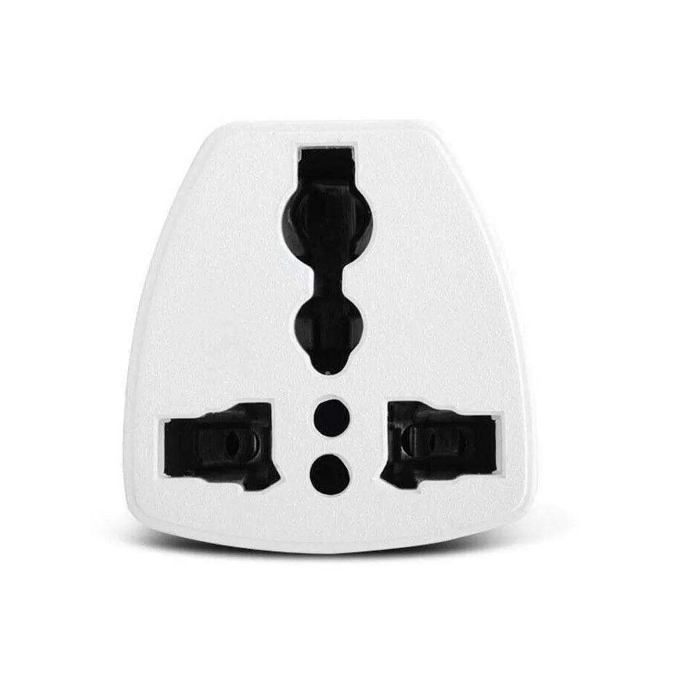 UK Power Plug Adapter 2 pin Converter (AU/US/EU Universal to UK)