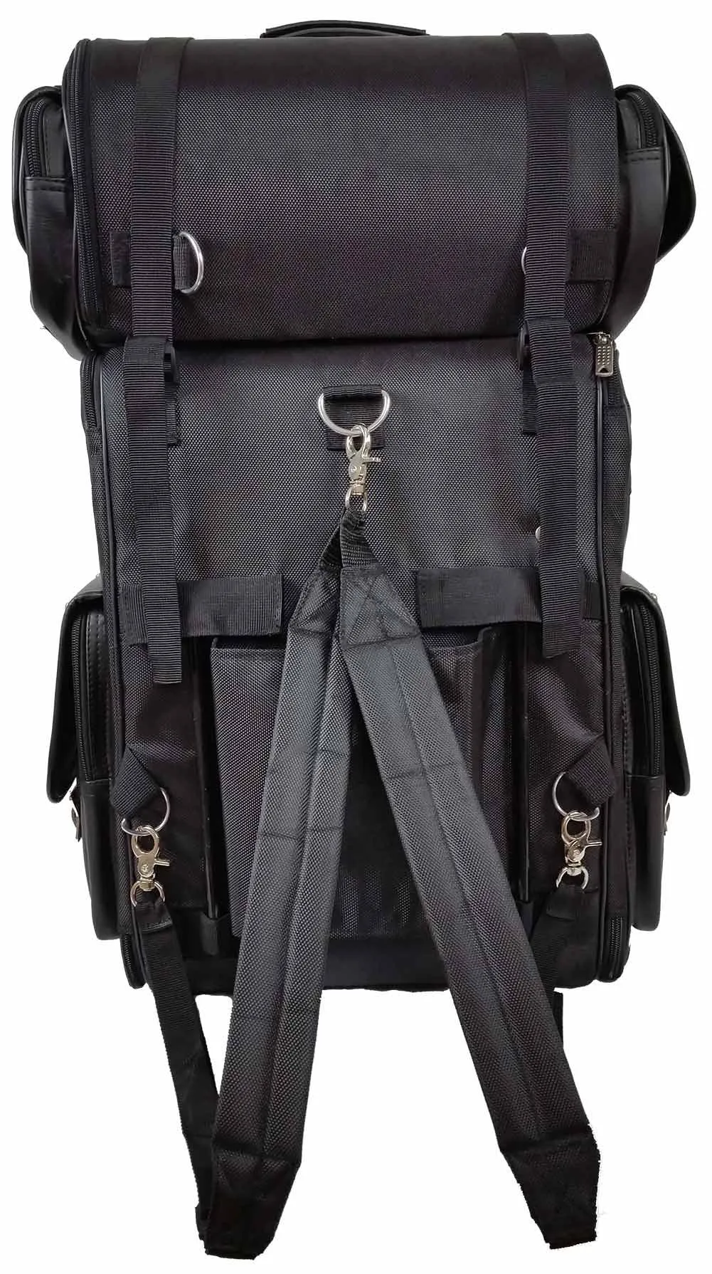 VS1349 Large Textile 2-Piece Travel Bag/Back Pack