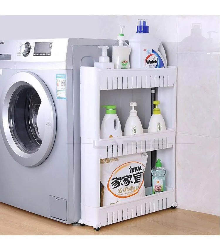 Wheeled Mobile Tiny Storage Shelf