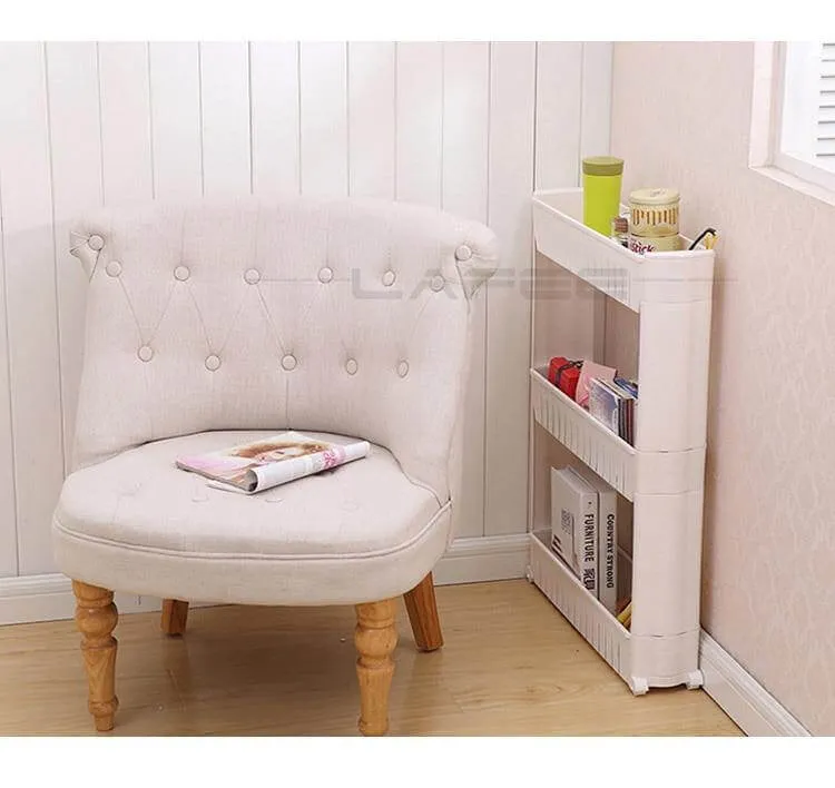 Wheeled Mobile Tiny Storage Shelf