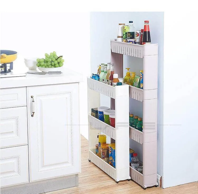 Wheeled Mobile Tiny Storage Shelf
