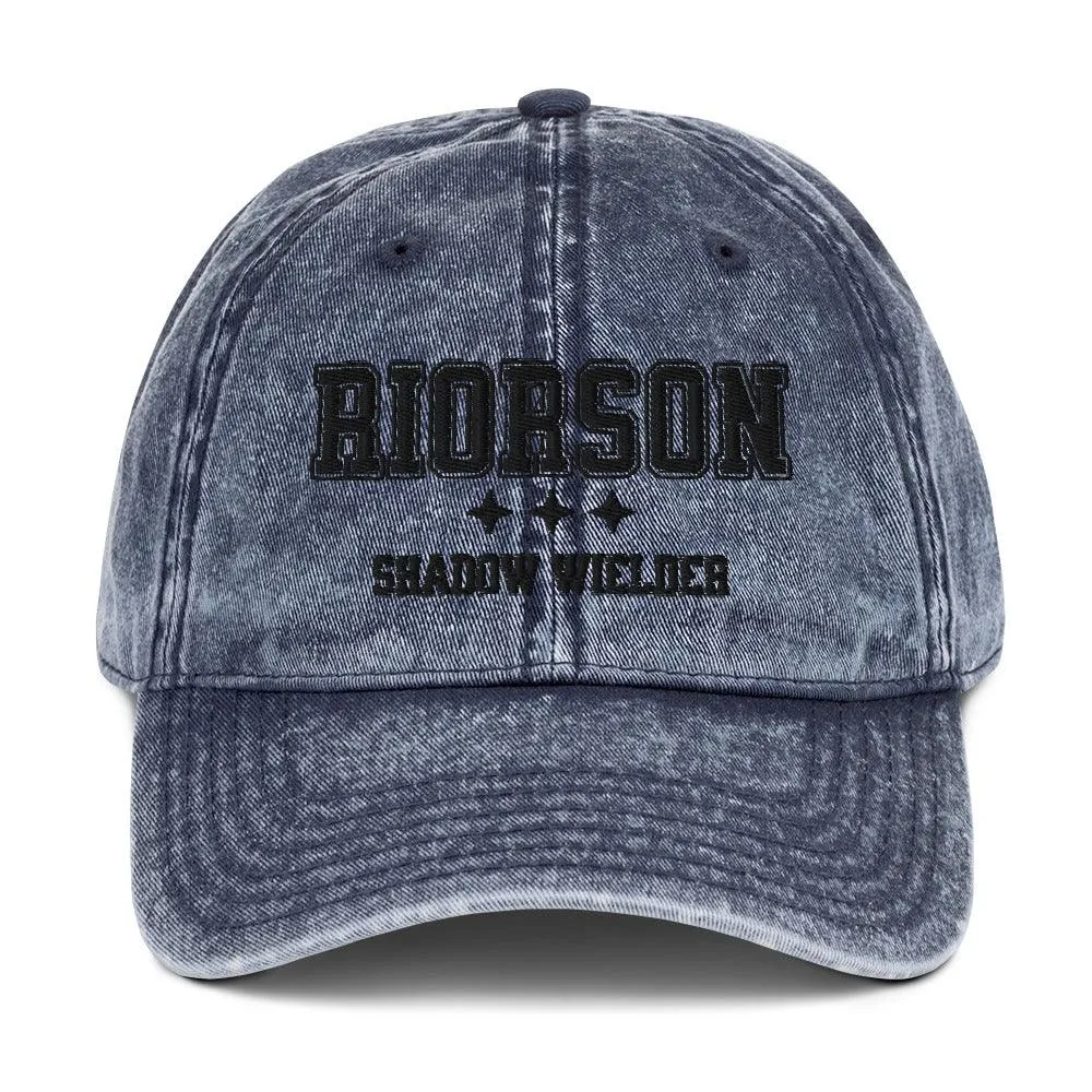 Xaden Riorson Shadow Wielder Embroidered Hat