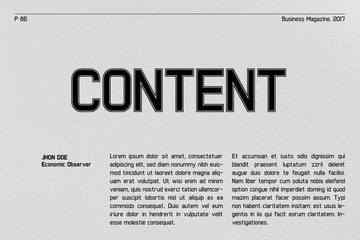 Xelo - Modern Sans - 4 Styles
