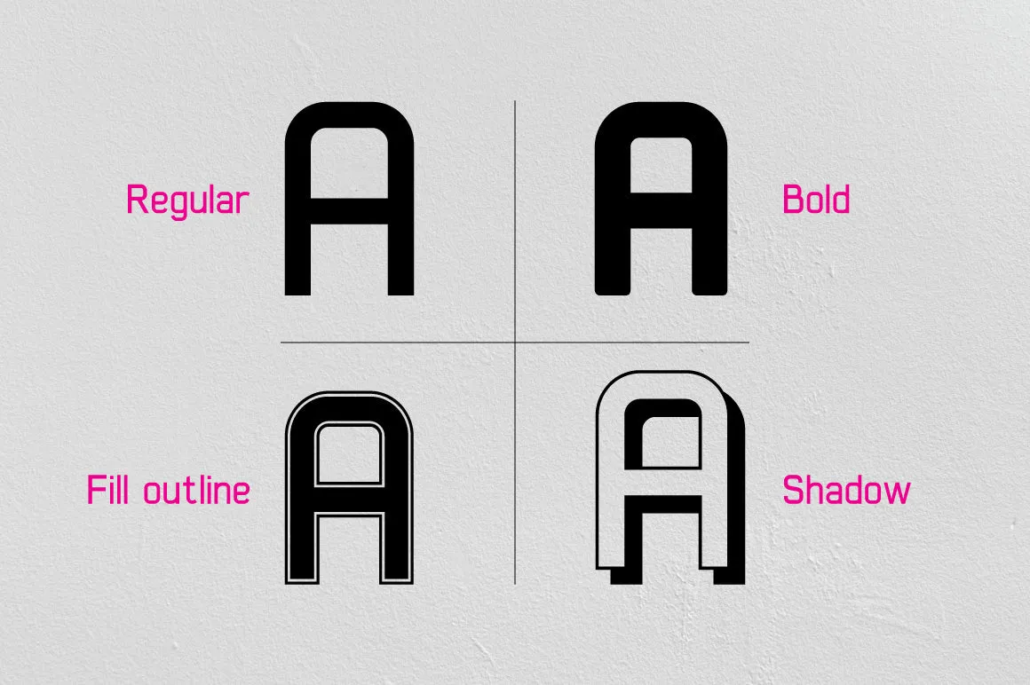 Xelo - Modern Sans - 4 Styles